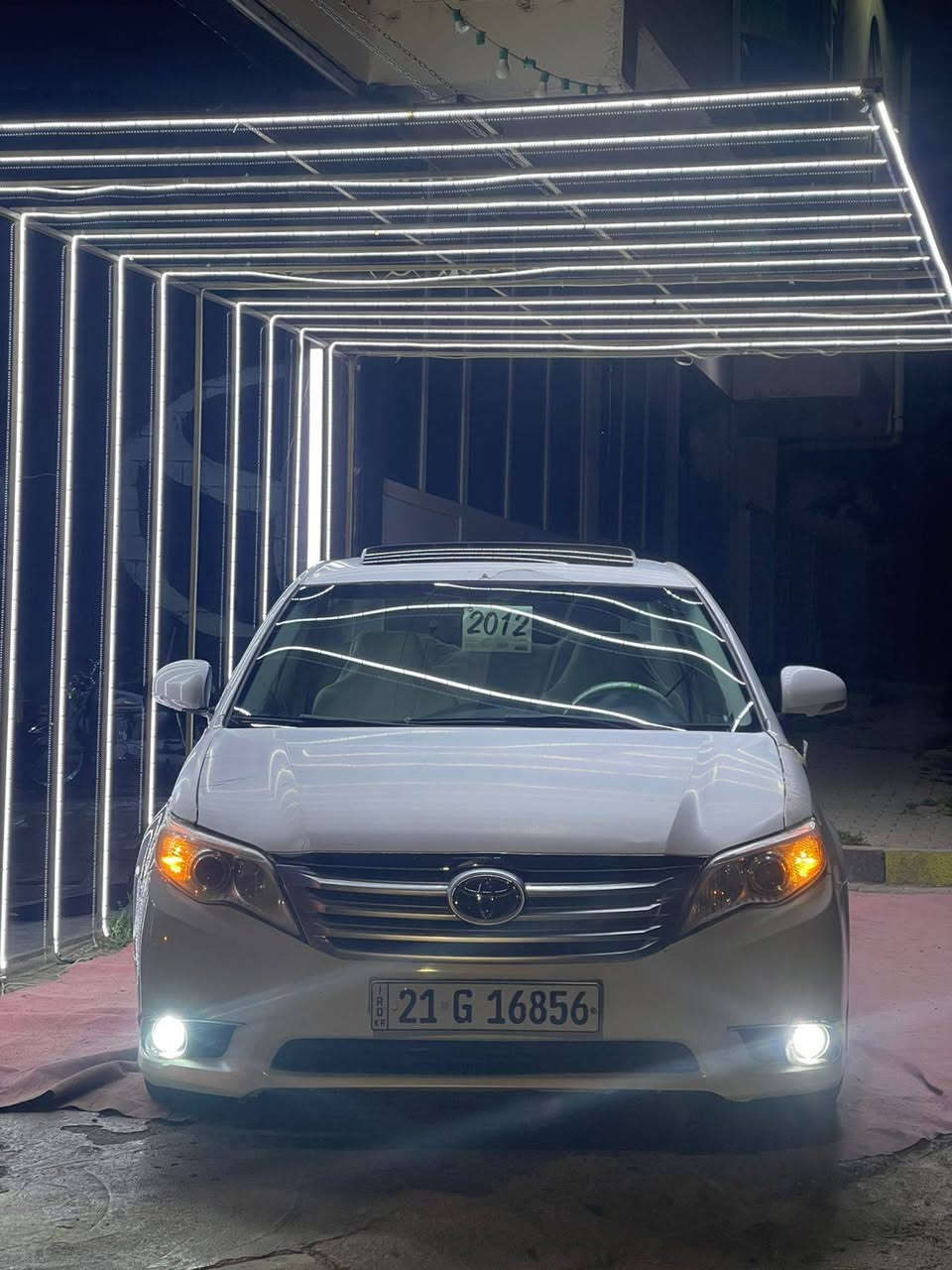 Avalon 2011
Amreki 
228 km 
Dw chamalx pesho be naw be erbag 
Tayay tazaya  
Sanawy ta kotay 2027 tazaya
+964 750 384 9424 بنجوين, السليمانية
