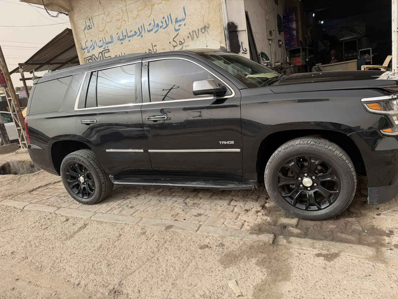 تاهو مديل 18 كفاله من الكص والفتح مصبوغه تغير لون فقط مكانهه ميسان العماره ***********
