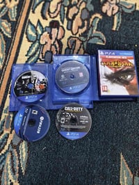 أقراص بلايستيشن • ٥ ألعاب • قابلة للتفاوض