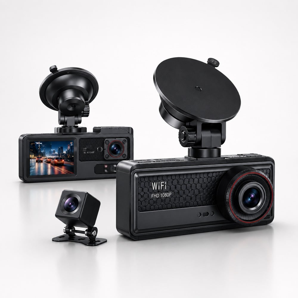 كاميرا سيارة HD Vehicle BlackBOX DVR ثلاثية القنوات مع WiFi

وثّق رحلتك بكل سهولة مع كاميرا السيارة HD Vehicle BlackBOX DVR المصممة للتسجيل داخل وخارج السيارة بثلاث قنوات فيديو، مع دعم WiFi وتشغيل الفيديوهات مباشرة.

• تدعم تسجيل Three Channel Video لعرض أكثر من زاوية

• مزودة بخاصية WiFi

• إمكانية تشغيل الفيديوهات على الكمبيوتر عبر بطاقة TF/SD

• تدعم وضع Playback Mode لمراجعة التسجيلات من الكاميرا مباشرة

• تحتوي على منفذ AV-IN لتوصيل كاميرا المقصورة

• تعمل عبر منفذ Mini USB Power Interface

• نوع المنتج: كاميرا سيارة DVR
• عدد القنوات: Three Channel Video
• الاتصال: WiFi
• منفذ الطاقة: Mini USB 2.0
• منفذ إضافي: AV-IN
• نوع الذاكرة: TF Card / SD Card
• الموديل الظاهر: Z-3057

محتويات العلبة:
• كاميرا السيارة DVR
• قاعدة تثبيت
• كاميرا إضافية ظاهرة على العلبة
• كتيب تعليمات متعدد اللغات