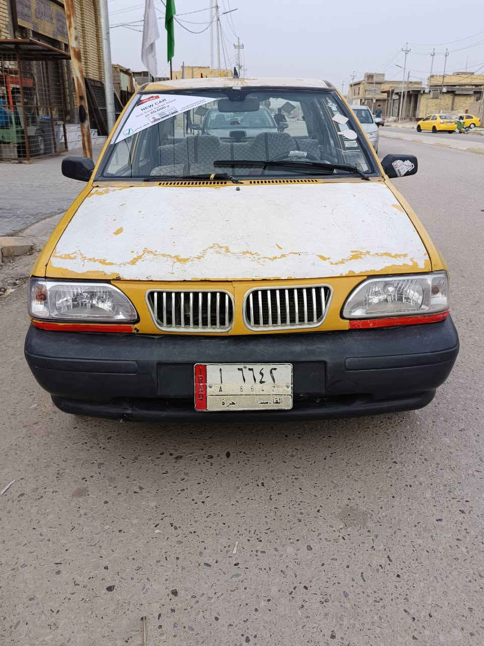 سلام عليكم سايبه للبيع موديل  2011 سنويه 2027 سيارة خير من الله مالكه يمي بلرميثه رقمه قادسيه      رقم المبايل ***********  
السعر 23 وبيه مجال لشراي
