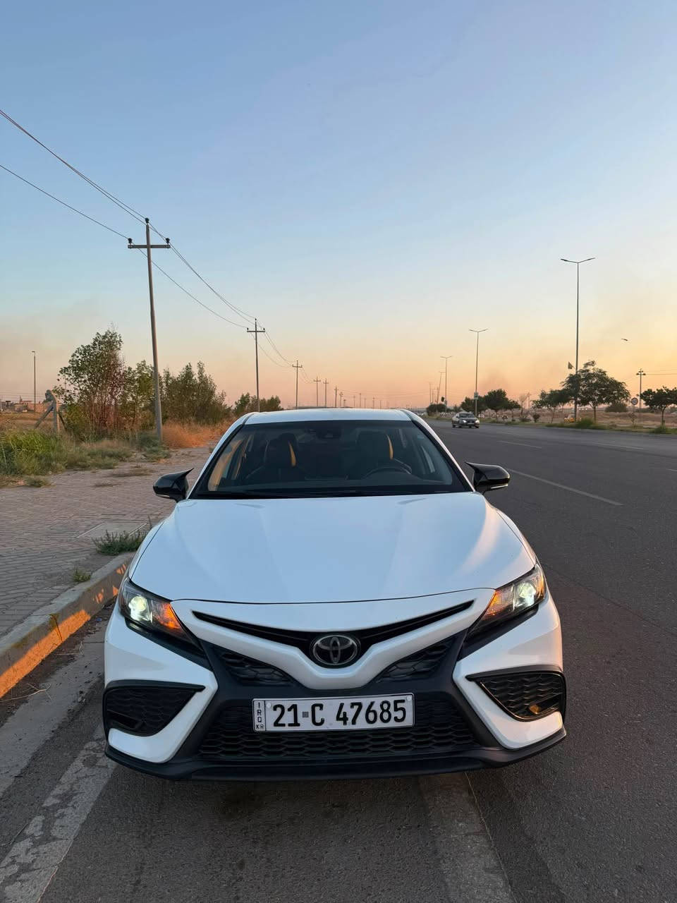 2022 Toyota Camry · Sedan · المسافة المقطوعة: 4700 كم

تويوتا كامري 2022
مواصفات se
مسافه مقطوعه 47mil
شرط تحويل 
سعر 210$ بي مجال بسيط 
للاستفسار رقم ***********
حادثها ثلاث قطع فقط كركوك, العراق
