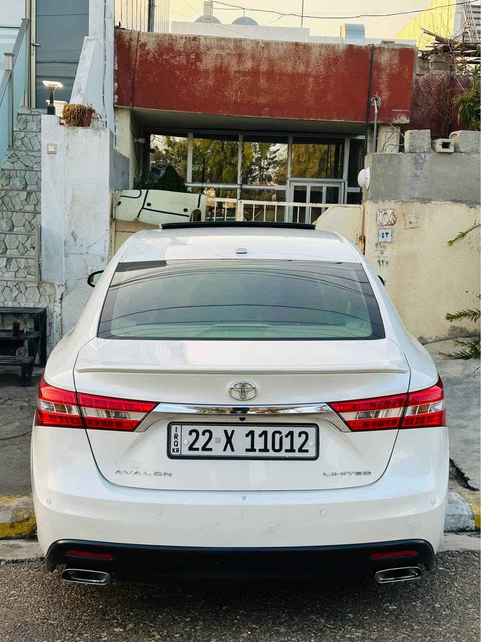‎بۆفرۆشتن 💎⚜️للبیع

‎‏‎‏⚜️ Toyota Avalon Limited  ⚜️ /2013 
‎خلیجی‎‏‎ سفری شەریکە 

‎‏سەیارەکە یەک پارچەی بۆیاخە.. 
‎‏‎گێڕ و مەکینە بەشەرت نەکراوەتەوە سەوت دووکەڵ و بوخاریشی نیە بەشەرتی فەحس 

‎‏‎مواسەفات لیمتد برێمی ۱/۱ فوول 
‎‏‎سڵاید ،، بەصمە  ،، کامل کوشنیسارد و گەرم ،، کوشن جلد خەزن و میمۆری شاشە گەورە ،، لایت لید و زینۆن دەبڵ عەدەسە ،، هەردوو کوشن کارەبا ،، ئاوێنە شەفت ،، مکەبەرە JBL ،، دۆسیە لید ،، پەردە ،، ۳ مۆدی درایڤ ECO SPORT ,, NORMAL و زۆر زۆر مواسەفاتی تر ..
‎
‎تەقەو ڕەقە و پێش و دوای بەشەرت
‎‏‎سەنەوی و هەزەی تازەیە و بەناوی خۆمەوەیە 
‎‏‎شوێن : سلێمانی
سعرى/١٨٦$
*********** Singapore
