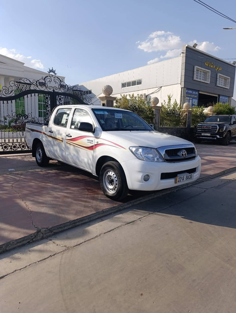 سلام عليكم
TOYOTA HILUX 2008
جاملغ سايق مصبوغ +شبر بل بونيت
رقم اربيل
سنويه لحد 6/2028
بسمي بشرط تحويل
منظومه غاز ايطالي 100لتر
حداديه كلهه جديد
مكاني كركوك
سعره144بي مجال قليل
***********+وتساب
