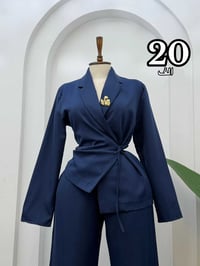 سعر 20✅ #ازياء_مارشملو طقم قطعتين دابل إيطالي شده داخلي وخارجي معا برو...
