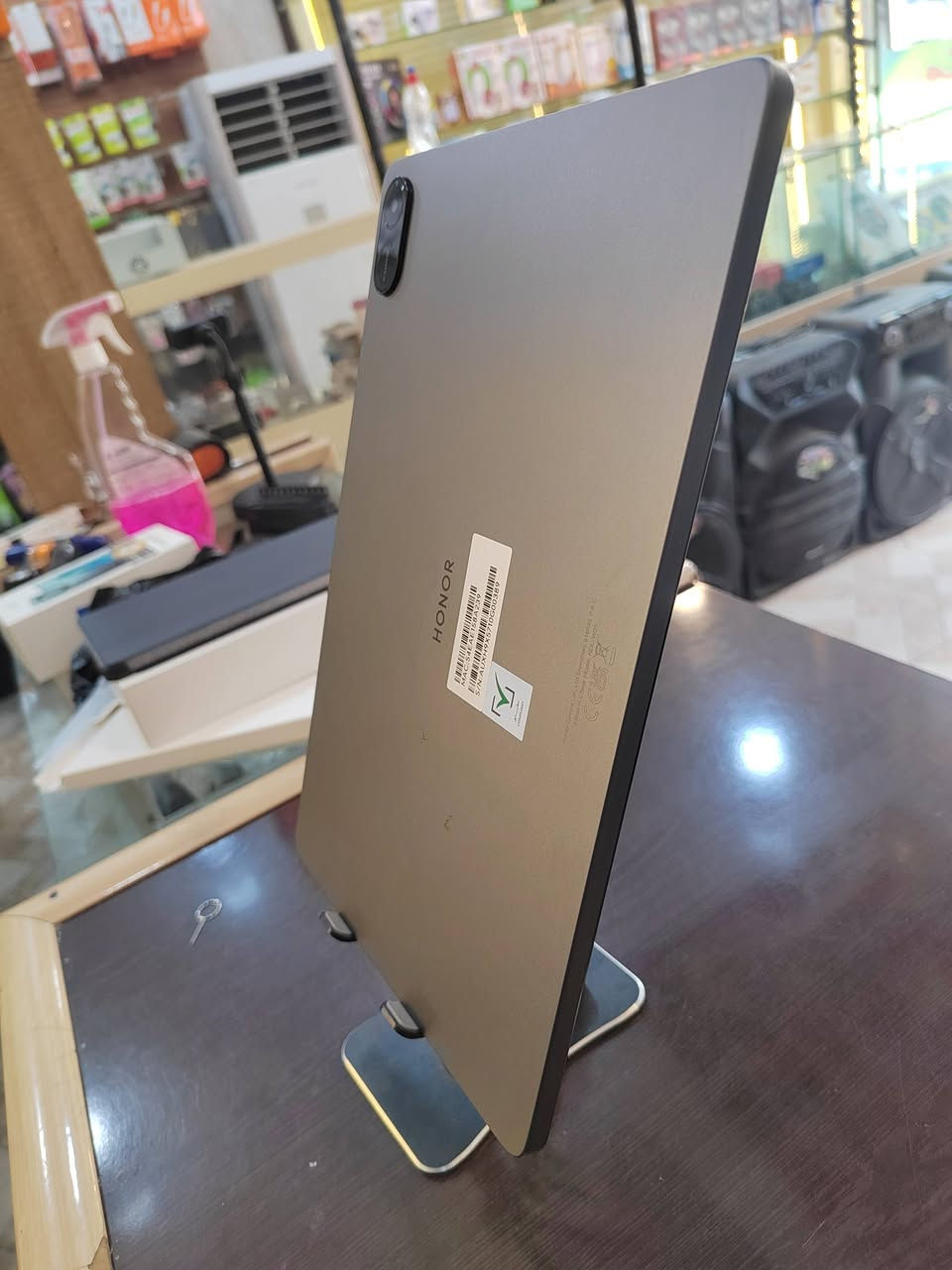 السلام عليكم ايباد تاب هونر X8a  ذاكره 128 رام 4 +4 التاب مستعمل يوم واحد بس كامل ملحقات بعده مامستعمله السعر 165 الف مكاني جانب الأيمن حي 17 تموز ***********
***********
