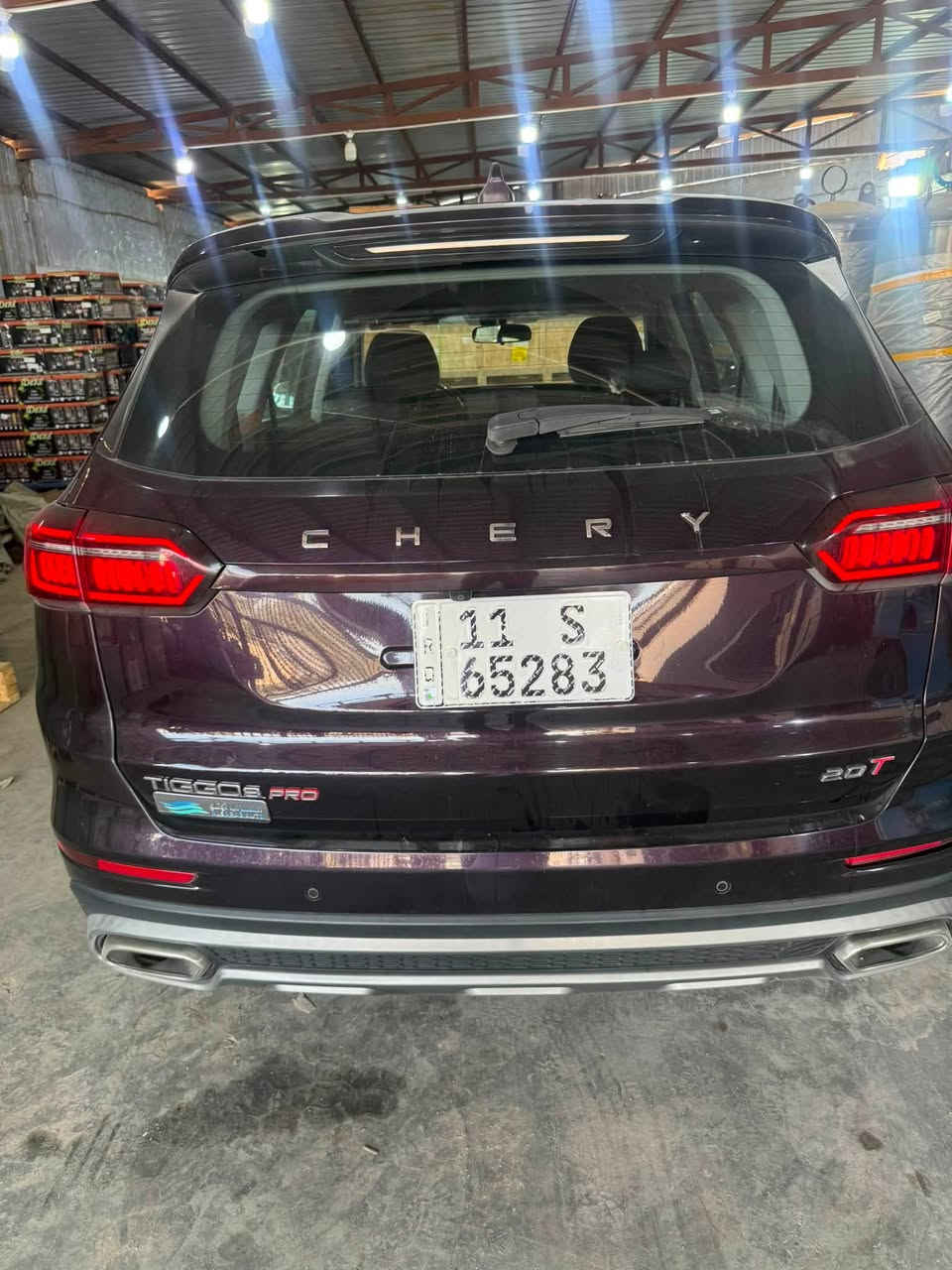 � للبيع شيري تيكو 8 برو (Chery Tiggo 8 Pro)
📅 موديل: 2022
⭐ الفئة: Comfort
⚙️ المحرك: 2.0 تيربو
🔄 القير: أوتوماتيك 9 نمر
🎨 اللون: بيتنجاني
📍 الموقع: (بغداد جسر ديالى القديم)
***********

المواصفات:
✅ محرك 2.0 تيربو بقوة 200 حصان
✅ شاشة معلومات وترفيه كبيرة
✅ كاميرا خلفية
✅ تشغيل بصمة (Keyless Start)
✅ دخول ذكي (Keyless Entry)
✅ مثبت سرعة
✅ مقاعد قماش
✅ ويل ألمنيوم 18
✅ السيارة نظيفة جداً وجاهزة للاستخدام وبعدها بضمان الوكالة وسيرفس كامل بيها
