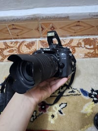 كاميرا D7100 نيكون مع عدسة 18-105 + عدسه تصوير رياضي ملحقات الكاميرا  ...