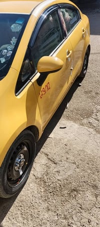 كيا ريو • ٢٠١٢ • حادث أمامي