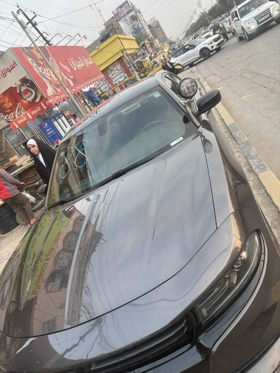 جارجر بوليسية موديل 2023 8سلندر هيمي تو ويل حادثه فقط جامرلغ خلفي بدون دواخل  السعر 205 السيارة  بيه قطعة وحدة صبغ حتى الدعامية نفس اللون دخول جديد ماشية 11 الف مايل ***********موقعه كربلاء
