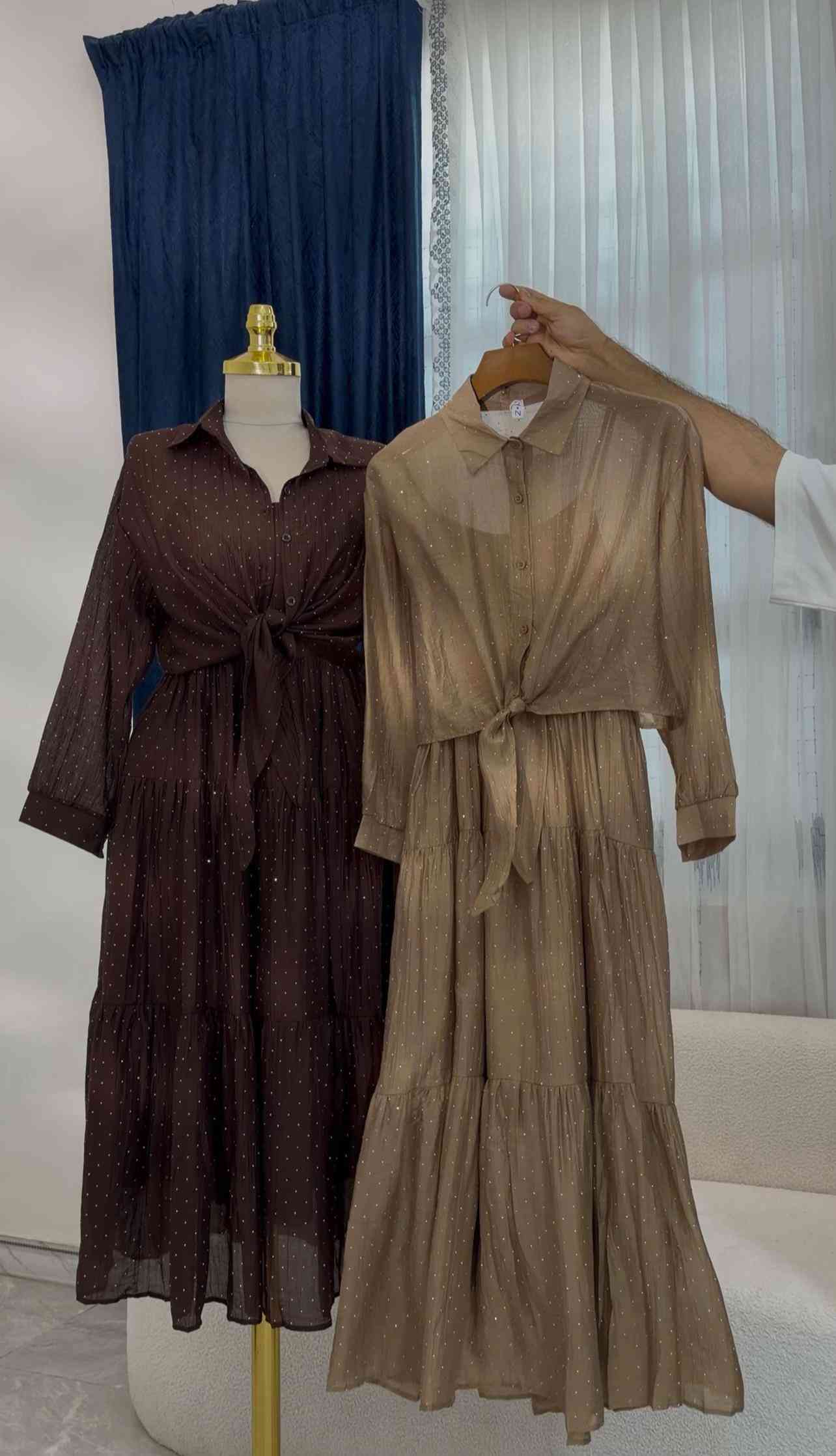 سعر 25✅ #ازياء_مارشملو  فستان قطعتين خامه صيفي بارد مشغل ستراس يدوي كما موضح بالصور ترند الموسم كوالتي جداً عالي😍   ملاحظة 📝:الستراس يدوي يعني ما يطيح بالغسل ولا بالغساله ✅ قياس:38-40-42-44-46-48 - كوالتي عالي الجودة للضمان الفحص بحضور المندوب  يتوفر _ نظام استبدال+ استرجاع الحجز و الاستفسار ع الارقام التاليه : 📞*********** 📞‏ *********** *********** 📞*********** *********** ***********📞  توصيل جميع محافظات العراق 🇮🇶 #اكسبلور#ملابسي
