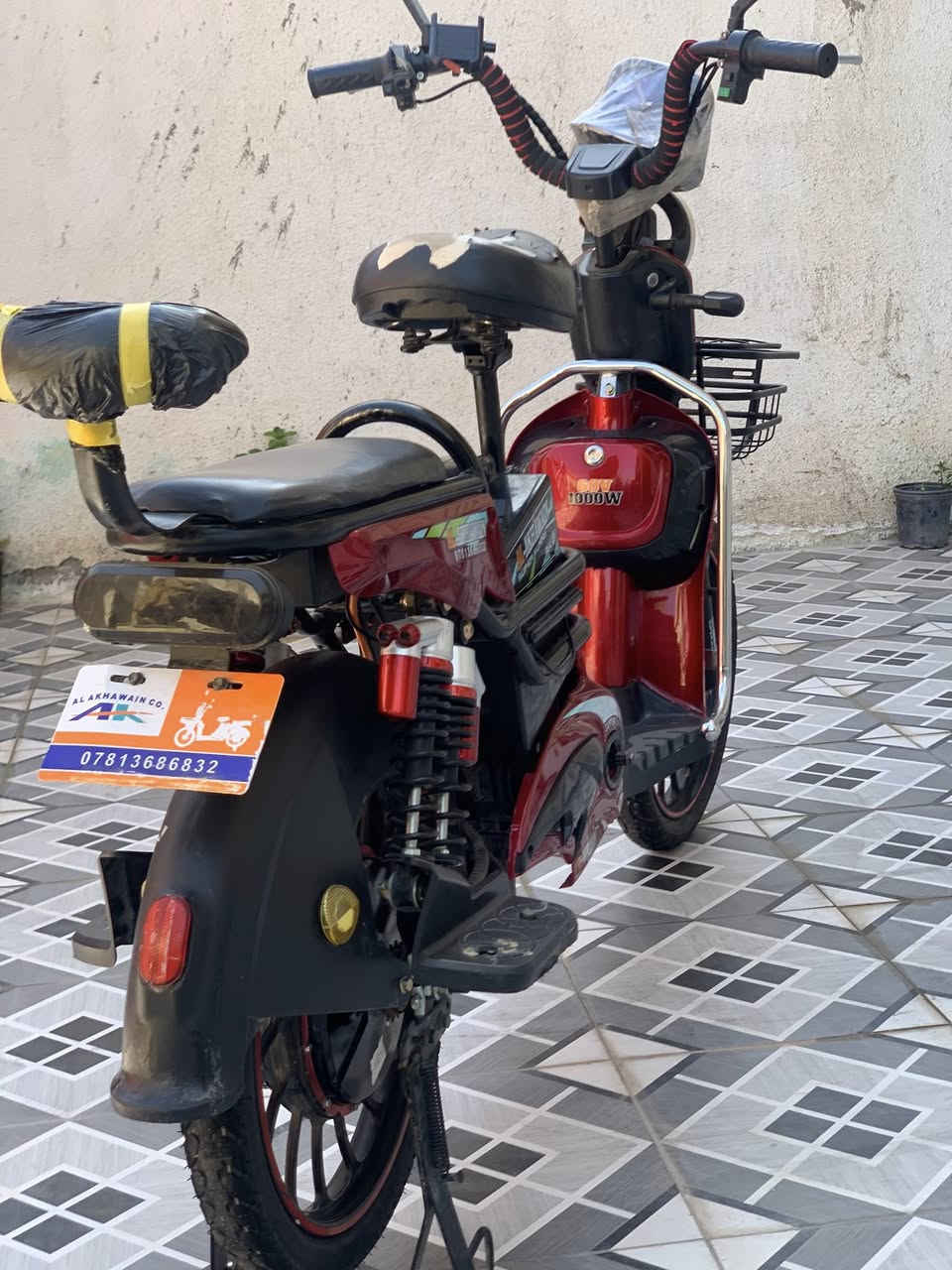 السلام عليكم دراجه شحن حجم 20 كلشي شغال بيها نظافه كدام عينك بطاريات عل فحص اجيك انته قبل متاخد موديل 25 كامله مابيها نقص السعر 450 وبيها مجال المكان الفلوجه قرب مستشفى الجولان الرقم الهاتف
للتواصل ***********
