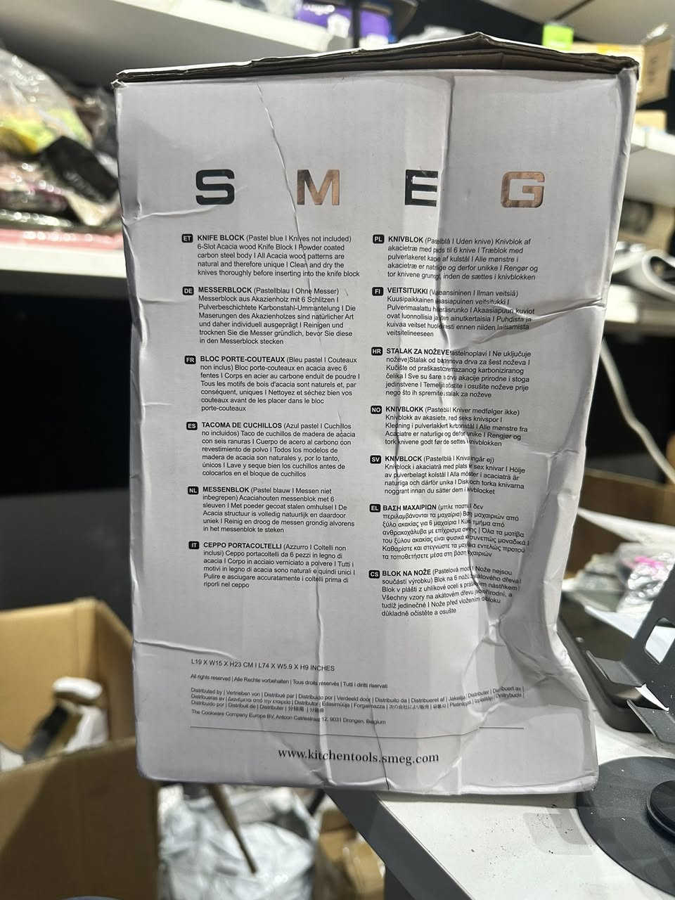 حامل سككاين ماركة smeg الالمانية


**إذا كنت صاحب هذا الإعلان وتريد حذفه لأي سبب، رجاءا أرسل رسالة إلى الدعم الفني**