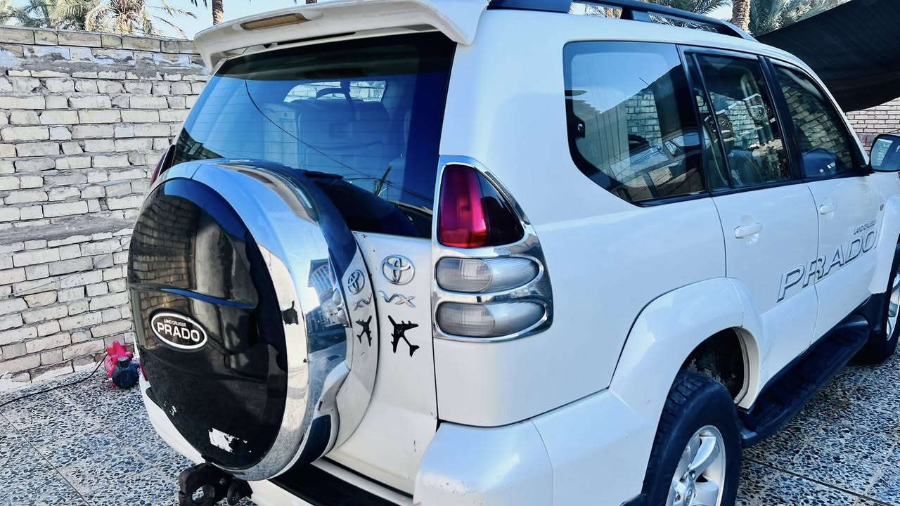 برادو 2008 رقم بابل مميز موجوده في النجف باسمنا  ٦ سلندر مكينة وكير وتبريد ثلج اسبير تعليك دبل تانكي فتحه سقف كراسي جلد فور ويل شاشة كامرة  بيها البنيد فقط فتح بدون تبديل ولا بارد بسيط في مكانين  لتواصل والتفاصيل اكثر مراوس او بيع ***********
