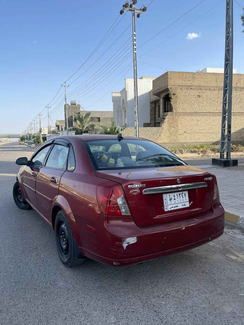 سلام عليكم فورنزا 2008بغداد انكليزي بسمي 
تبريد تخم تاير محرك 2000 بيه 3قطع من اخذته ابيع حزام السعر 55وبيه مجال مكاني الانبار الفلوجه ***********
