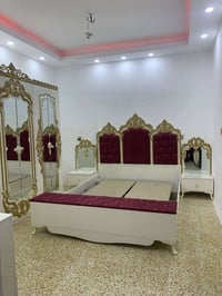 غرفه نوم تركية جديدة غير مستخدمه فقط مشدودة بالغرفه للبيع قيم واخذ 078...