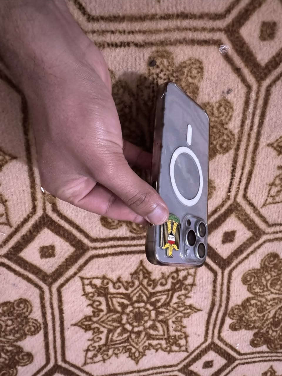 ايفون 15برو ماكس نظافه100‎%‎
مكفول من كلشي 
الاتصال ***********
🟢🟢🟢🟢🟢🟢🟢
