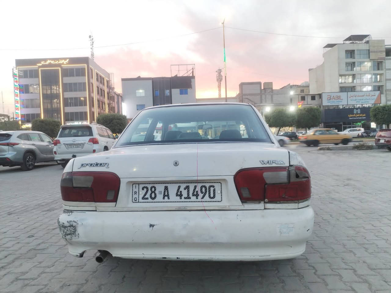 ابلاش ابلاش جوه السوك
السلام عليكم براتون موديل 2000 اوتوماتيك
محرك كير ب الجيس ويل كب داخل جلد
رقم انكليزي مشروع وطني ب اسمي
السياره عوزه ترتيب بسيط السعر ب٣٩ وبيه مجال
*********** كربلاء الحسينيه
