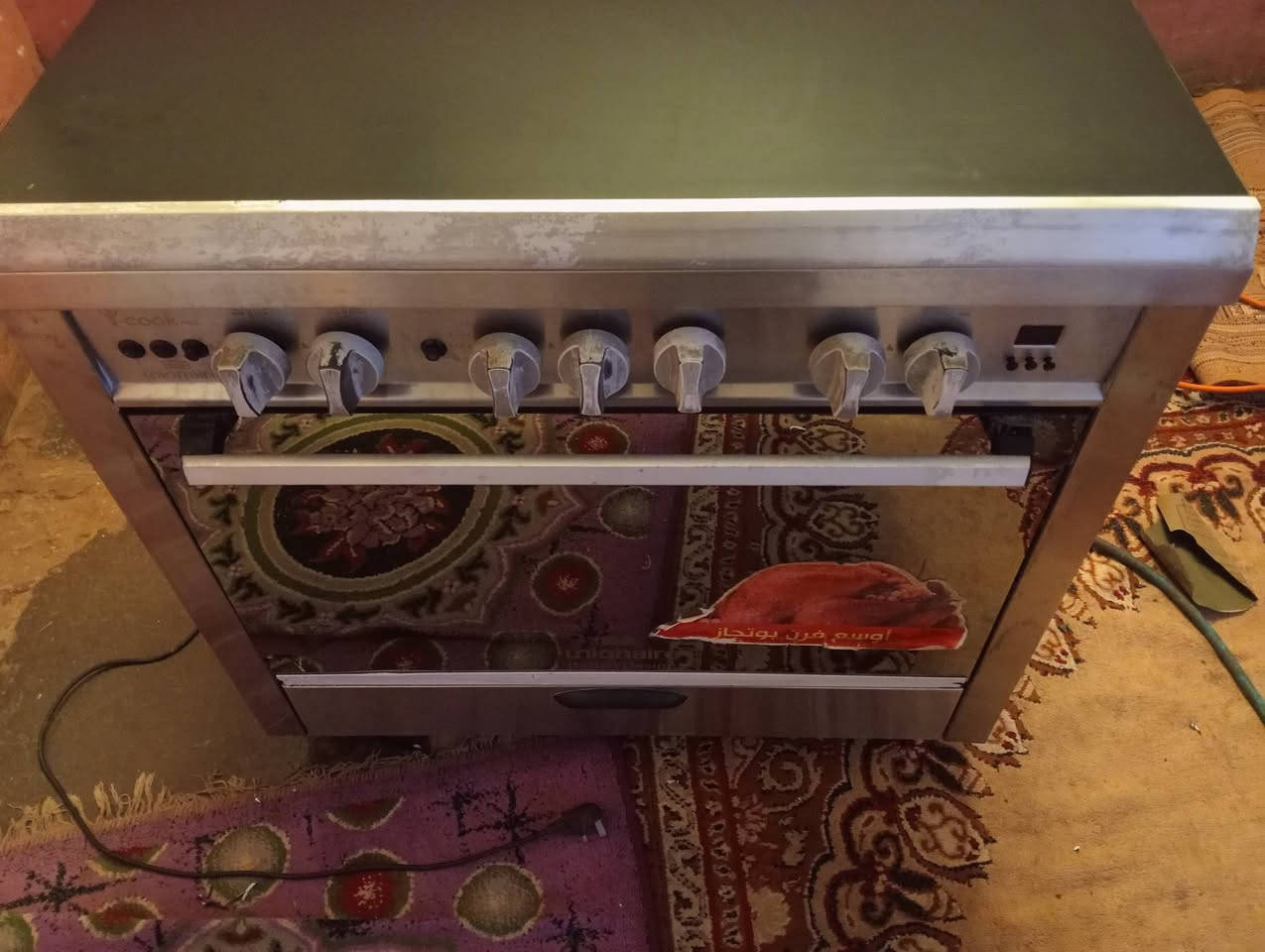 طباخ للبيع ماركت. unionaire يونير شرط شغل جديد نضافه 85ل90 طباخ يحتوي على مستشعر امان سعر 200 مانت الله جديد سعر 450 دولار  ذا تردون بحثو على سعره  لعنوان بغداد لمشتل حي المعلمين


**إذا كنت صاحب هذا الإعلان وتريد حذفه لأي سبب، رجاءا أرسل رسالة إلى الدعم الفني**