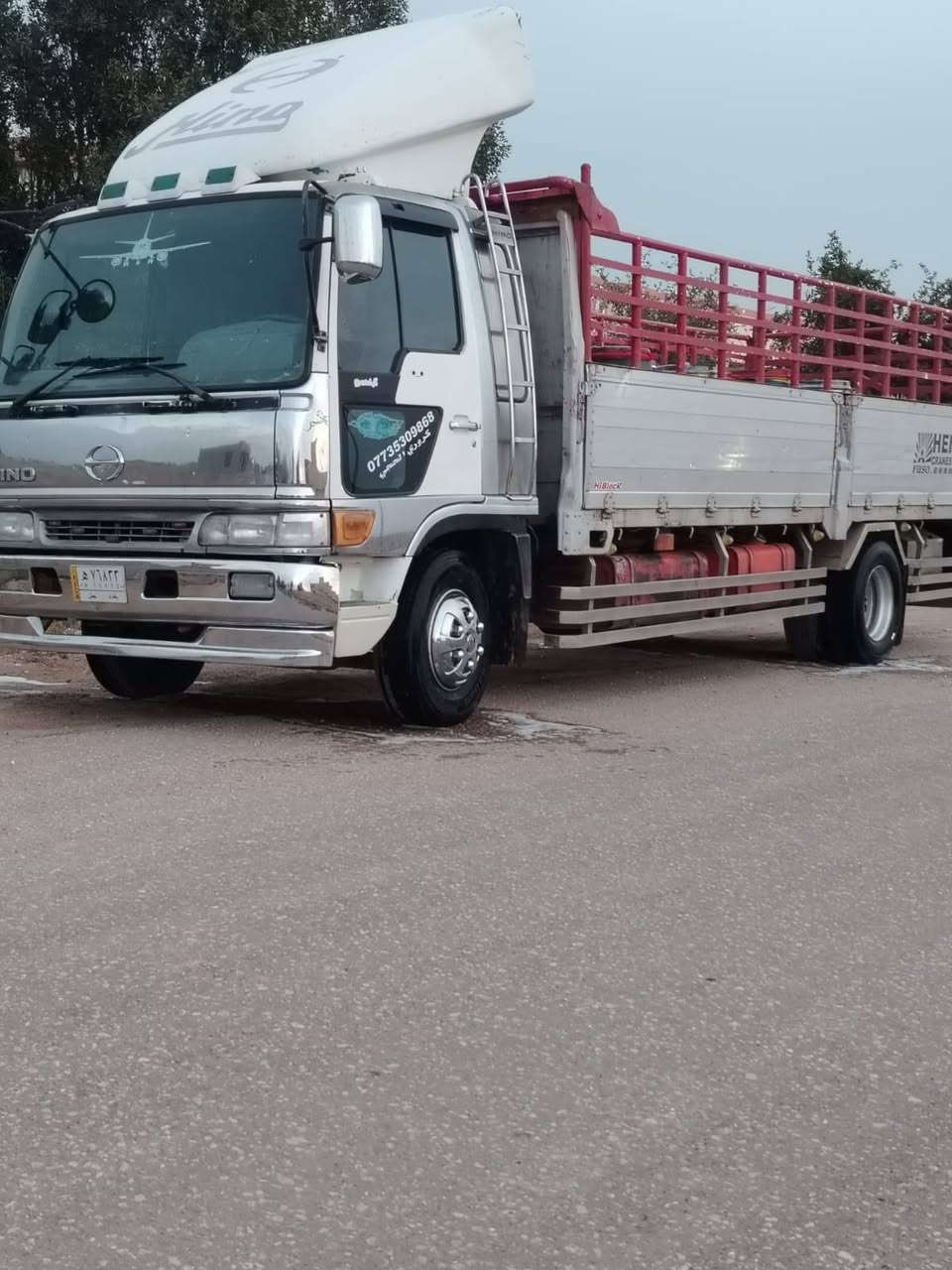 السلام عليكم هينو انكر طول ٦وربع مكينه ٨٠عادي مكان بابل ناحيه النيل السعر اتصال ع الرقم ***********
