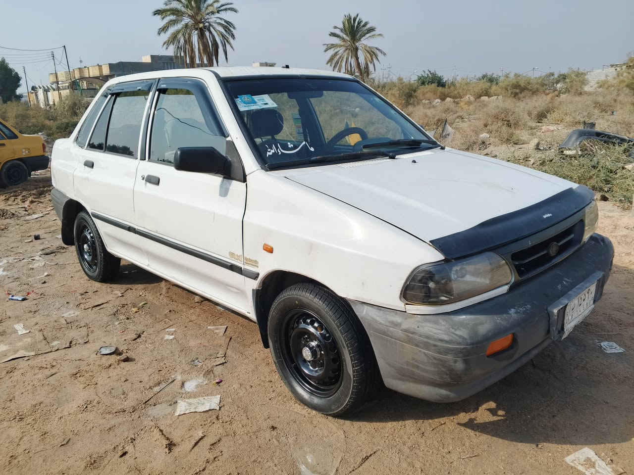 السلام عليكم سايبه مديل 2011مكفوله من الضربه وتبديل مكينه كير تخم تاير تبريد حداديه جاهزه رقم بصره مشروع وطني لسعر27وبيها مجال الاتصال عل رقم ***********المكان البصره كرمه علي ***********
