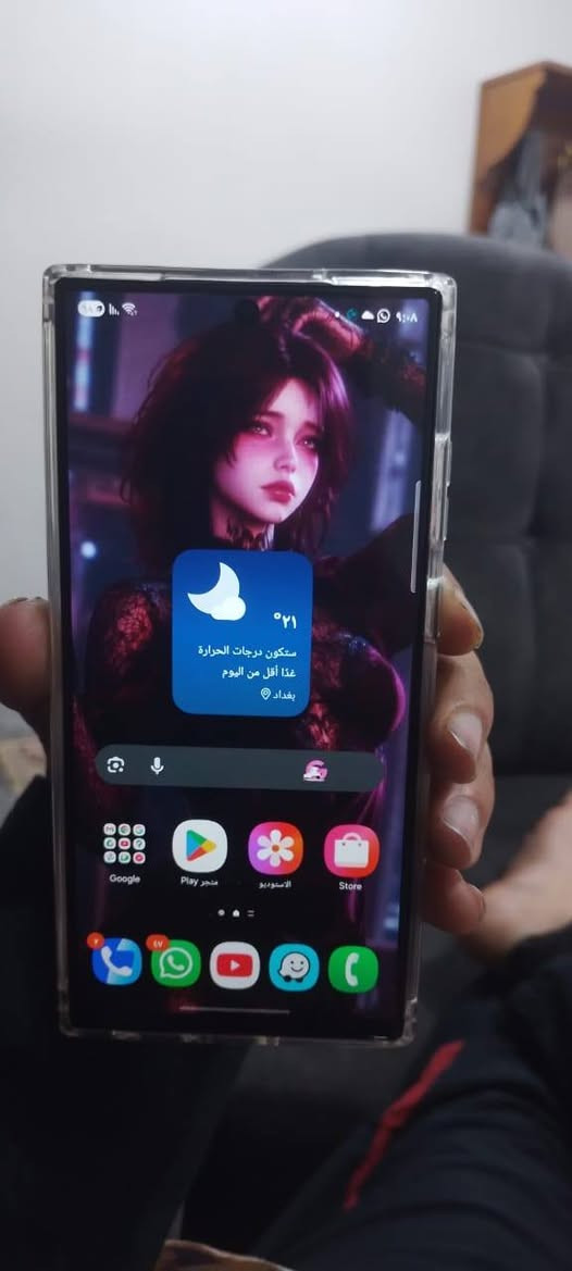 S23 Ultra
ذاكرة 256 رام 12
الجهاز من ناحية البطارية ول تصوير يخبل 
نضافة الشاصي ممتازة
الجهاز فقط امبدل شاشه
شديتها ب 150 الف مرتبه الشاشة
رايده ب 375 قفل بدون احراج 350 مابيع 
رقمي ***********
بغداد الدورة
