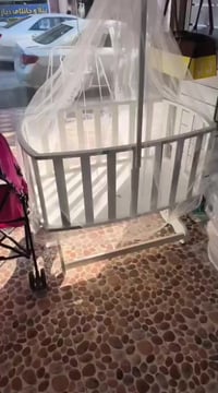 سرير اطفال • ام دي اف • جديد