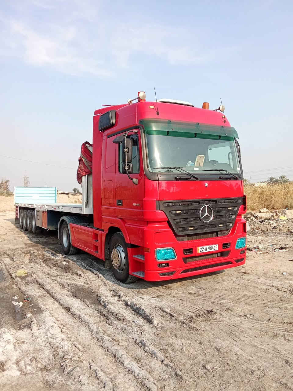 السلام عليكم السعر 410
اكتروز 2005 حجم 1846 رتايدر 5 طكات عربانه شاكر حداد مربوطه وراهه جوانب متحركه + تعلاوات سنويه 2030 دبل تانكي كاز ثلاجة حاكيه  جاهزه للشغل ***********  مكان بابل
