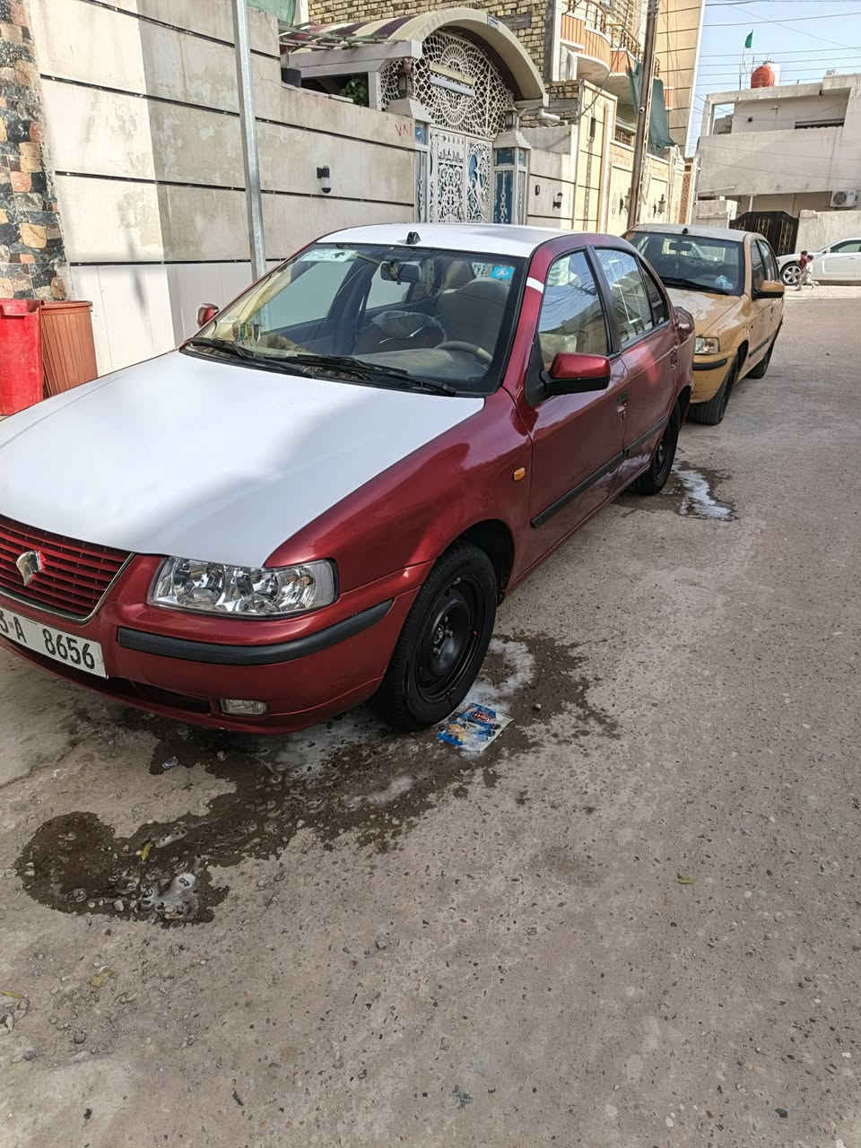سمند ١٢ بيهه رشات صبغ جاهزة للخير مكينه كير حداده تبريد للبيع السعر ٤٣ /*********** شرط التحويل اسوي مكاتبه مرورية خاص مارد
