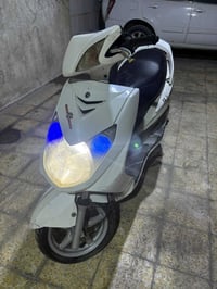 دراجه للبيع سكنس فحل ياباني كامله كهربيات كله شغال نكره سلف استان حساس...