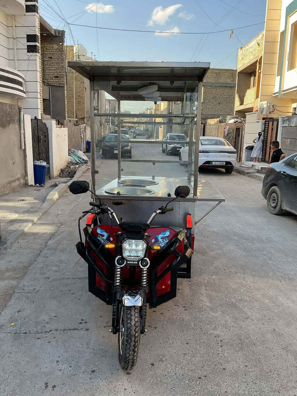 السلام عليكم 
ستوتة شحن للبيع نوع ولي ويل كب 6 بطارية نضافة%100 موديل 2026 عليهه ميز 
سل ستيل 304 غذائي مغلف جام ابو 10م مسكرت
ضد الكسر و ثلاث طبخات تركي تشتغل بالشتاء لبلبي وباقلاء وذرة وبالصيف عصائر او مطعم متنقل باقي التفاصيل بصور هاتف 

📱 *********** وتساب
