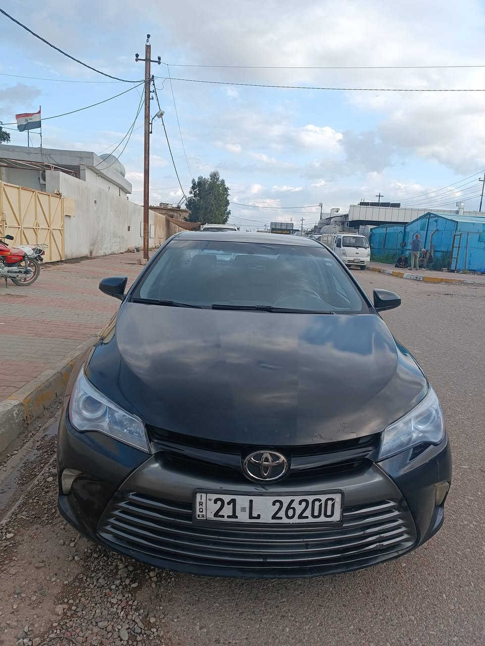 كامري 2017 LE ضرر بس صندوق
***********
