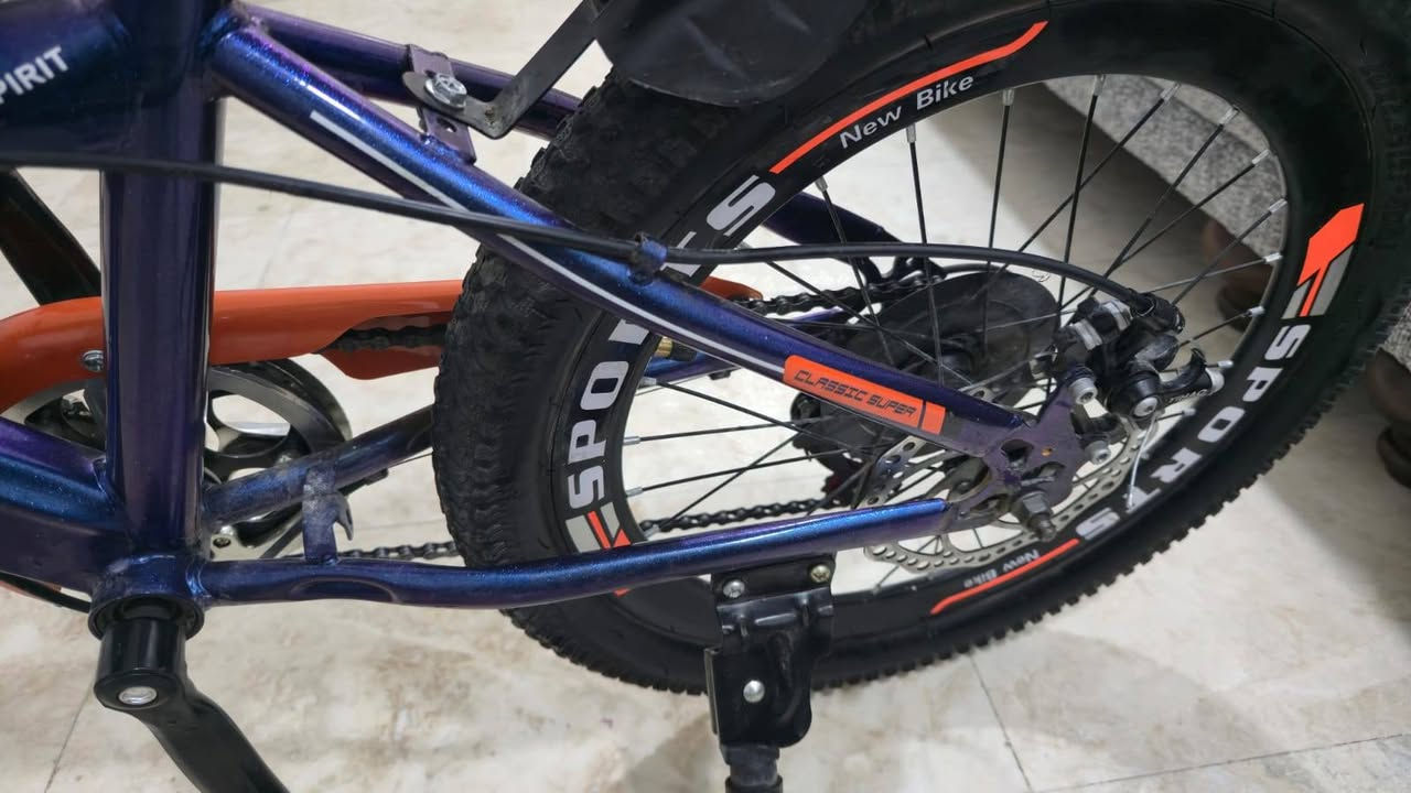 بايسكل جبلي قياس 20 .. كير سبع نمر .. بريكات دسك أمامي خلفي. مستعمل أقل من شهر .. نظافة 100 بالمية..
السعر 65 الف العنوان بغداد السيدية
 الرقم : ***********
