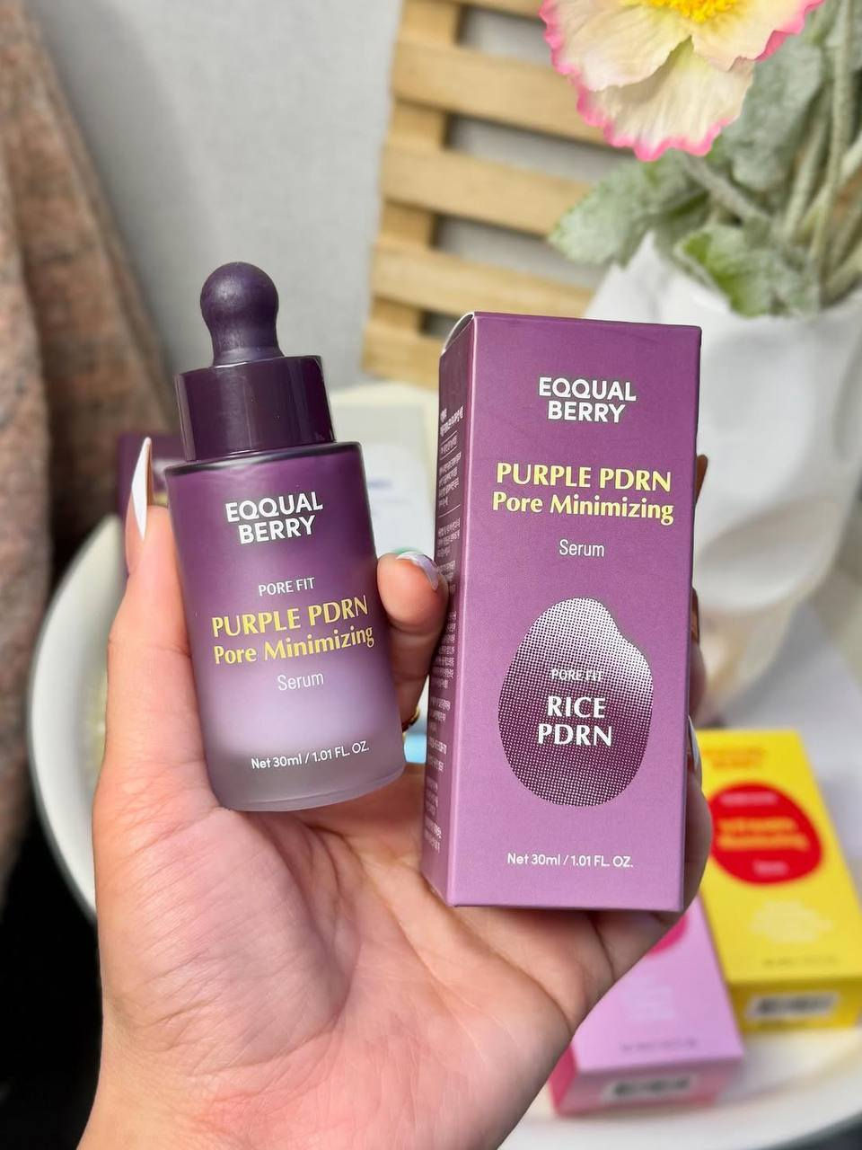 ✨💜 Eqqualberry Purple PDRN Pore Minimizing 💜✨

✔️ يقلل المسام الواسعة ويشد البشرة
✔️ يجدد خلايا البشرة ويوازن إفراز الدهون
✔️ مناسب لكل أنواع البشرة حتى الحساسة 🌿
✔️ ملمس أنعم من أول استخدام

📩 احجزي هسه قبل النفاذ!

#Eqqualberry #PoreMinimizer #بشرة_ناعمة #مسام_ضيقة


**إذا كنت صاحب هذا الإعلان وتريد حذفه لأي سبب، رجاءا أرسل رسالة إلى الدعم الفني**