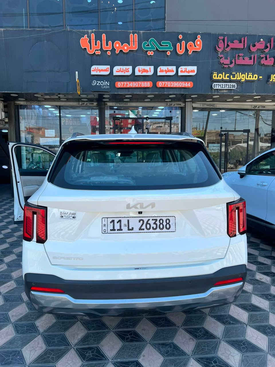 سورنتو موديل ٢٠٢٤ فول السيارة ويل ٢٠ بنوراما داتا شو سيارة مكفولة كفاله عامة بيها  فقط بارد ع كد شبر كما موضح بالصور
مكان بغداد بلديات ***********
