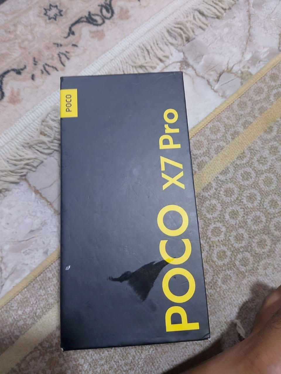 سلام عليكم بوكو7برولجهاز كشي ما مبدل بي شي
لجهاز ما عده هذا لخط لذاكره256ببجي120فريم
ول سعر250رقم***********
