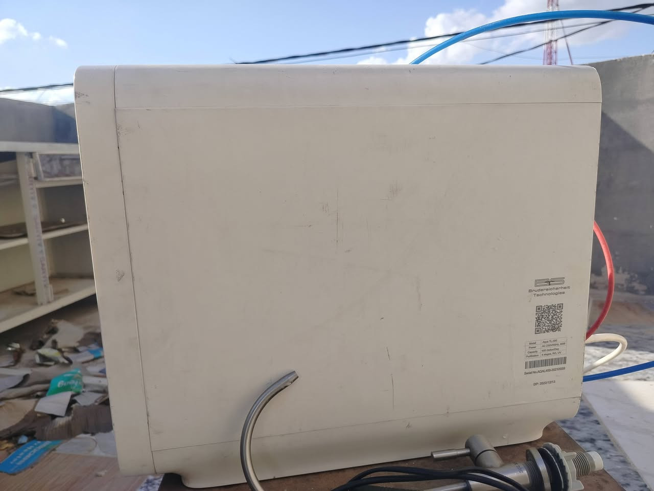 فلتر تعقيم المياه بالشرط بصفي ويشتغل على مدار الساعه ماركه شاشه والتواصل خاص


**إذا كنت صاحب هذا الإعلان وتريد حذفه لأي سبب، رجاءا أرسل رسالة إلى الدعم الفني**