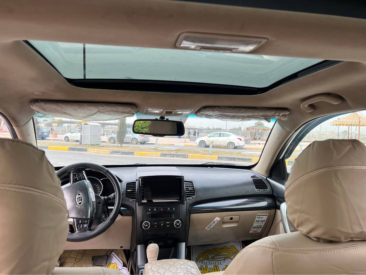 سورنتو 2012
6 سلنندر 
فول مواصفات ما عدا البصمه
7 راكب 
3قطع تبريد 
دبل بانورما 
فول تحكمات
ضرر فقط بوند بدون دواخل شرط
كير ومحرك بشرط
السعر 168
للتواصل : *********** موصل, نينوى
