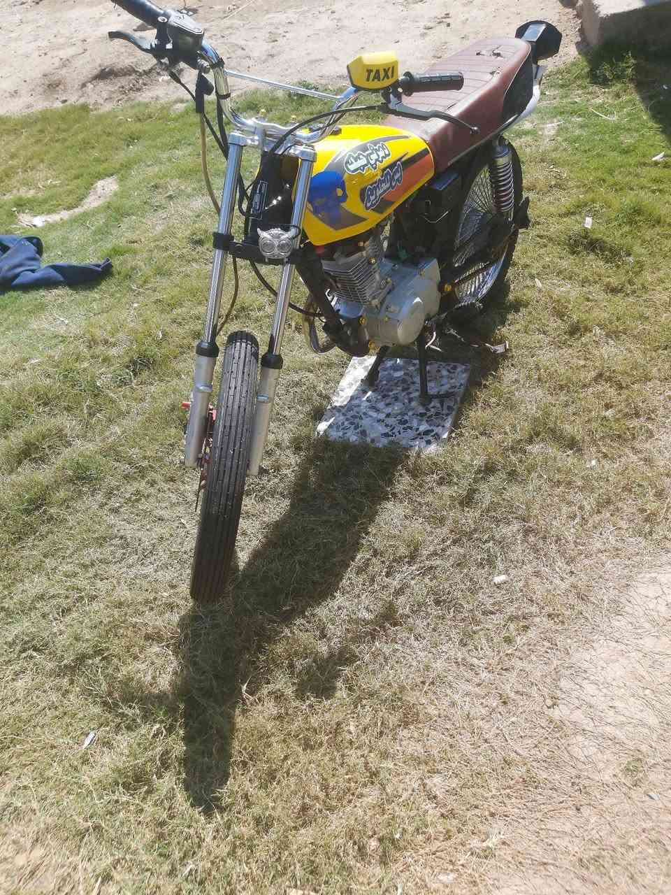 السلام عليكم
دراجه للبيع حربيه 
موديل 23
عنوان ابو غريب 
السعر 350وبيهامجال(***********)🌚💀
