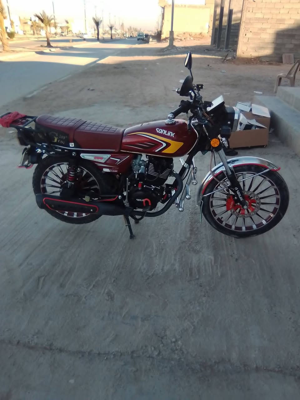 دراجه سولنك جواكيج للبيع او مراوس  بزنجيل 

الاستفسار خاص او الاتصال يالرقم 
***********
