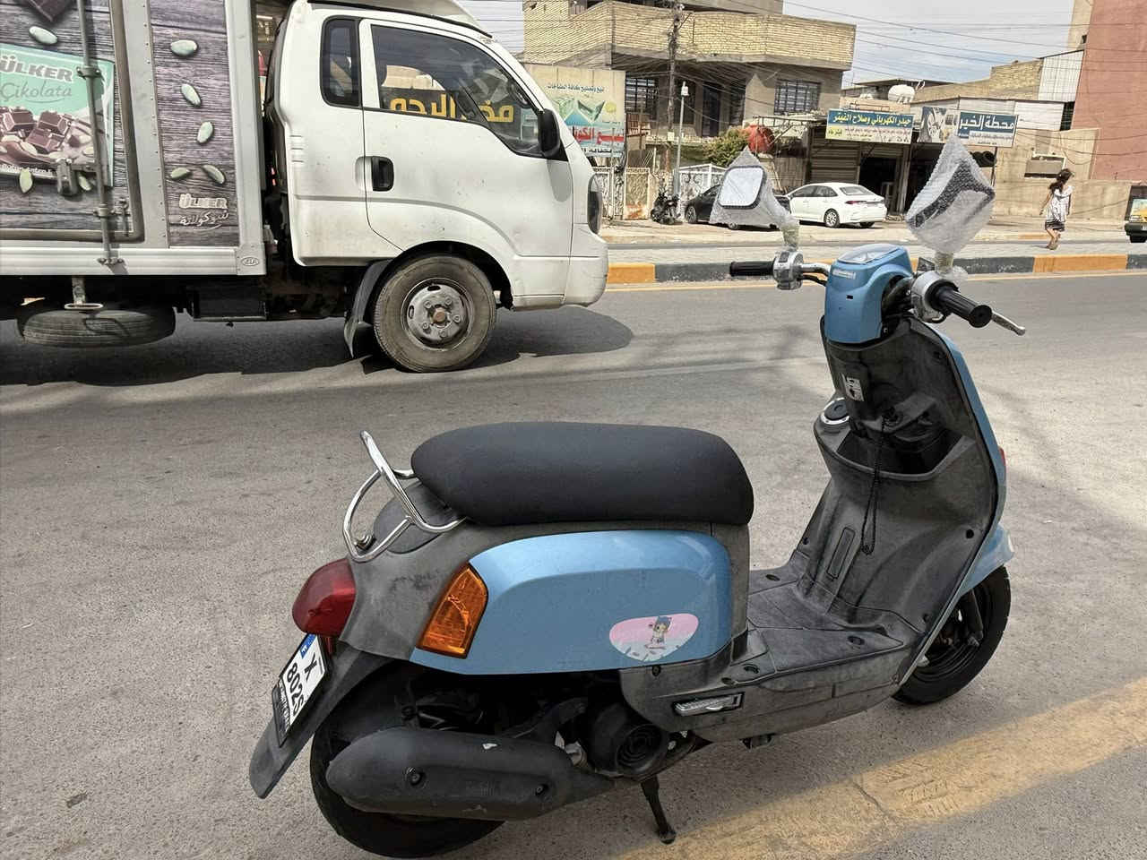 سلام عليكم.... 
دراجة بوليس ماكس  🏍️ للبيع
دراجة شلعه معدل كهربائيات كلهه شغاله 
دراجة جديده بلاديه 
أي نقص مابيهة
جيب فيتر وتعال افحص
العنوان بغداد حي اور فلكة صباح الخياط  الاستفسار الاتصال على الرقم ***********
