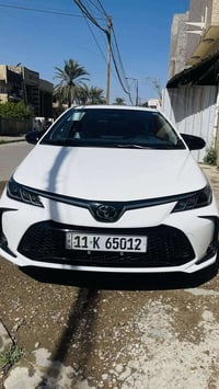 بعد التحية… كورلا هايبرد الشكل الخليجي موديل2025  العداد/12 الف كيلو  ...