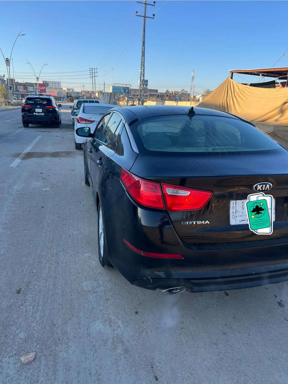 السلام عليكم
كيا اوبتما موديل 15 امريكي 
رقم ذي قار  مشروع وطني مكان السياره الديوانيه السياره باسمي سنويتها لل2028  
السياره جاهزه وحلوه 
مواصفات عاديه 
شاشه وكامره 
تحكم استيرن 
اشاير بالمري 
مكينه 2400 لا تبخير ولا تنقيص قبل 6 اشهر بدلت نص مكينه
السياره مكفوله من الضربه والتديل كلها ليبل واحد من الدعاميه للدعاميه 
بس بيها شخط جان وصبغته باب وجاملغ  والسونار موجود بالمنشور  مبين الشخط قبل لا اصبغه 
السعر 103 وبيها مجال كلش قليل وماكو اوبتما بهيج سعر بيع مستعجل  رقمي ***********
