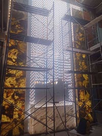 تغليف مرمر • داخلي وخارجي • لمسات هندسية