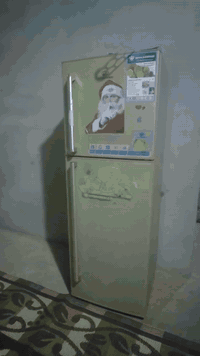 ثلاجه 16 قدم • مستعمل شغّال • موصل الرشيديه