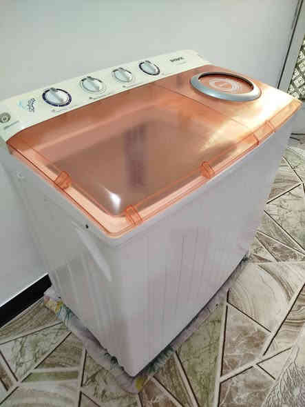 للبيع غساله نوع شونك حجم 25 كيلو جاهزه غسل وتنشيف مابيه نقص سعر 110 مكاني كربلاء حي العامل *********** واتساب وماسنجر موجود ***********
