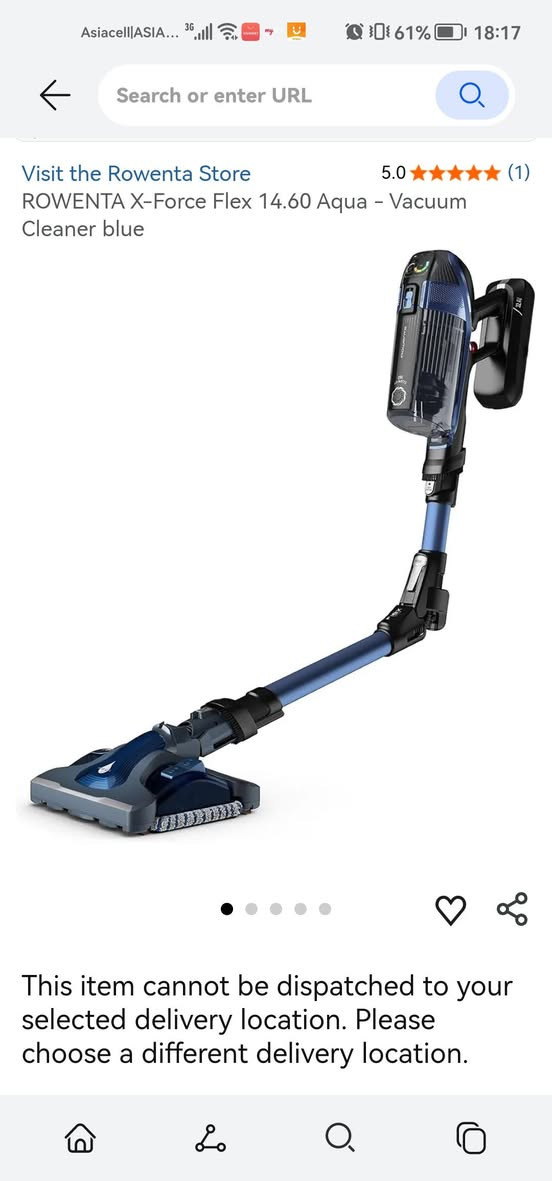 مكنسة عامودية شحن متميز
Rowenta X-Force Flex 14.60
70 دقيقة
٤ سرعات
وحيد بالعراق نادر بين المكانس
اكو توصيل لجميع محافظات العراق
واتساب ***********
