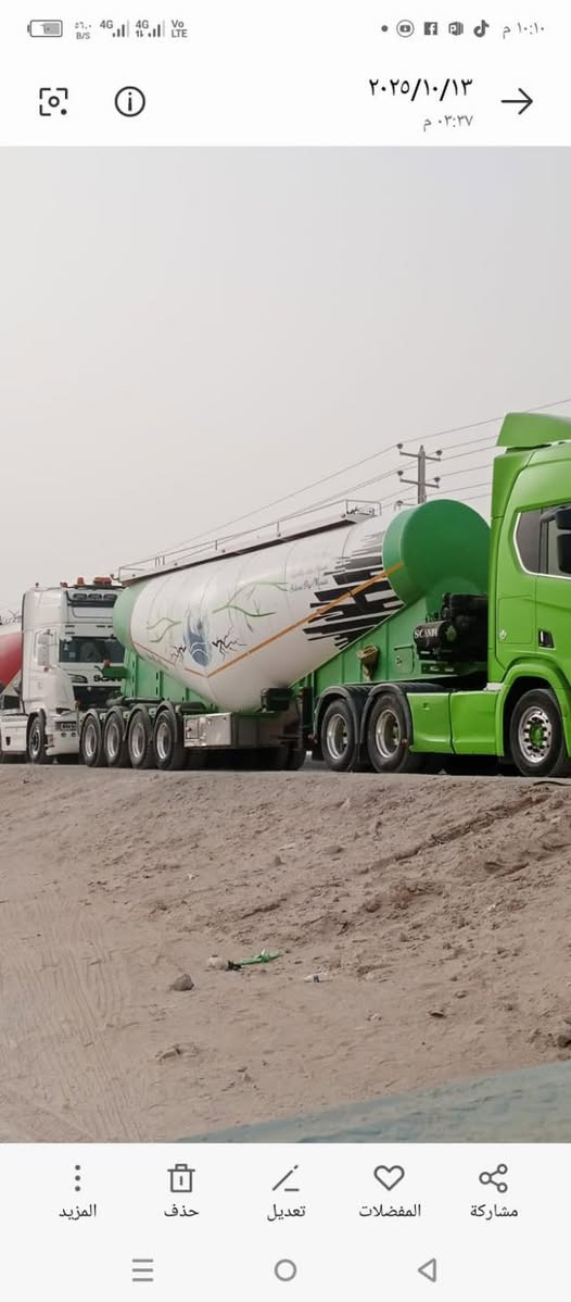 سايلو للبيع جاهز تخم ويل كب تخم تاير دويز طارق حاجي جاهز كبل للعمل فصل وربط سليمانيه حمول 60طن ‭0776 306 1887‬
