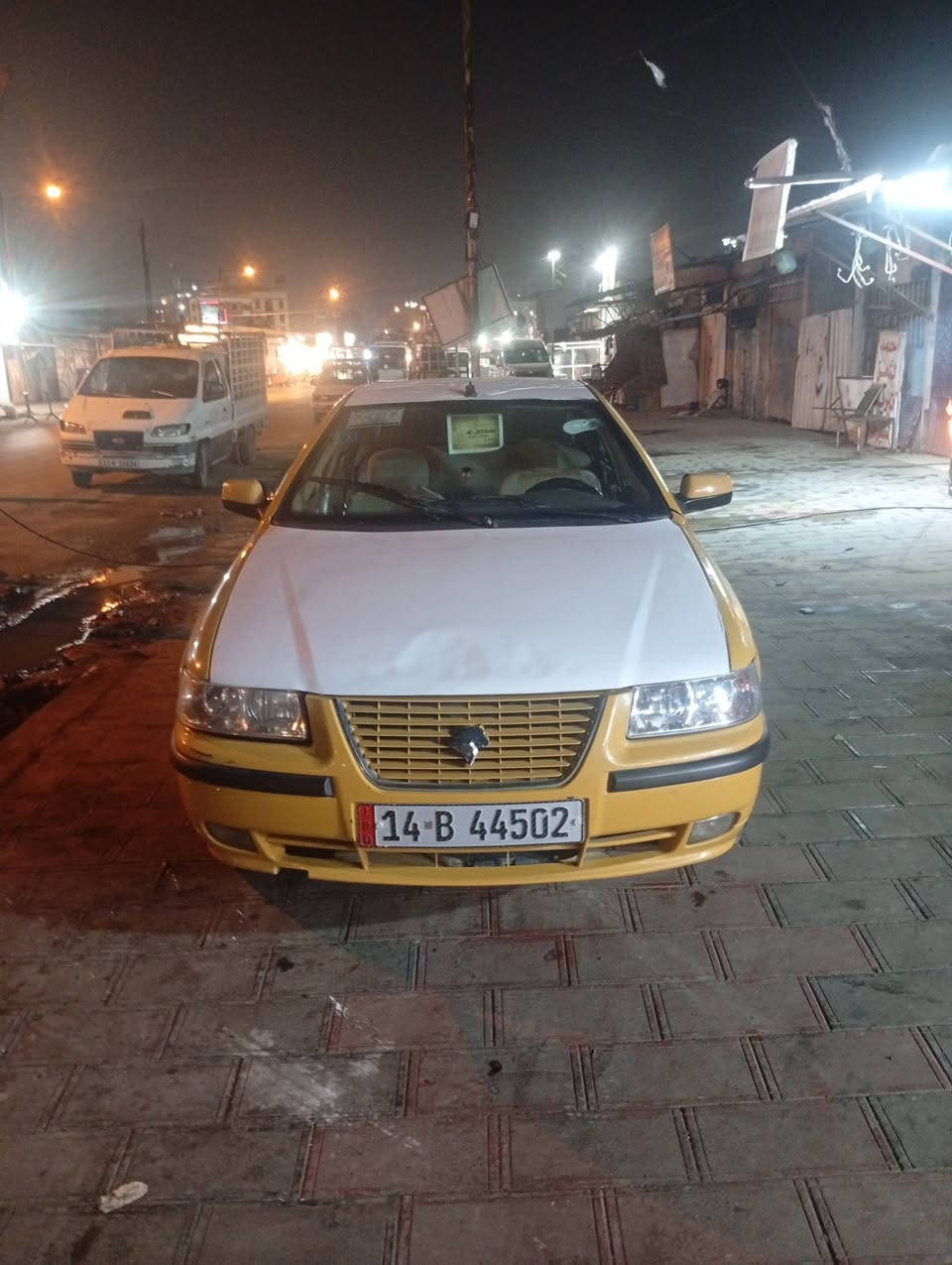 سياره سمند للبيع بيها قياسات بسيطه بها اغراض نقوصات رقم بصره ما مطلوبه لا هيئه لا غرامات سعرها 18ورقة وبيها مجال بسيط راعيها موجود تحويل مباشر مكاني بغداد***********
