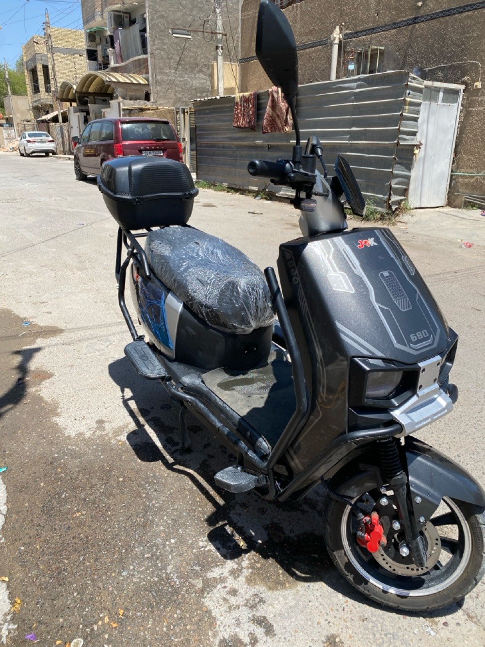 للبيع صارله اقل الشهر يمي السعر مليون و200 6 بطاريات ملفات 1500 ألون رصاصي 
